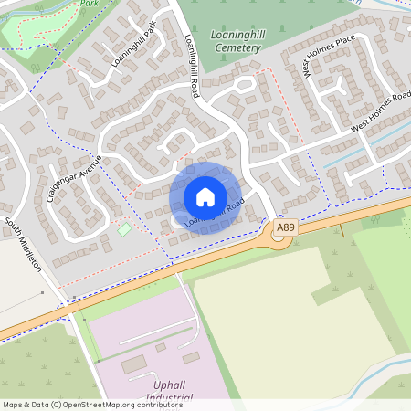 Loaninghill Road, Broxburn, West Lothian, EH52
