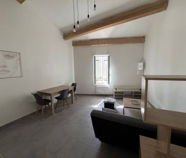 Appartement meublé de type 2 en centre ville - Photo 1