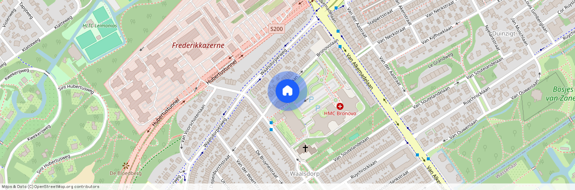 Bronovolaan 1-C, Waalsdorp, 2597AX, Den Haag