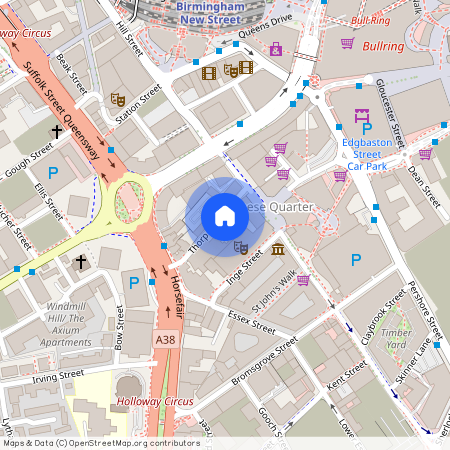 South Central, Essex Street, Birmingham City Centre, B5