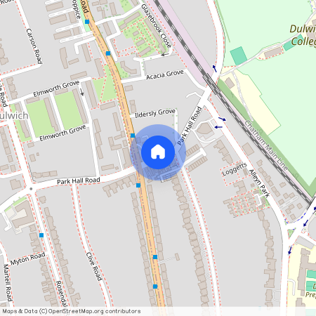 Park Hall Road, West Dulwich, London, SE21