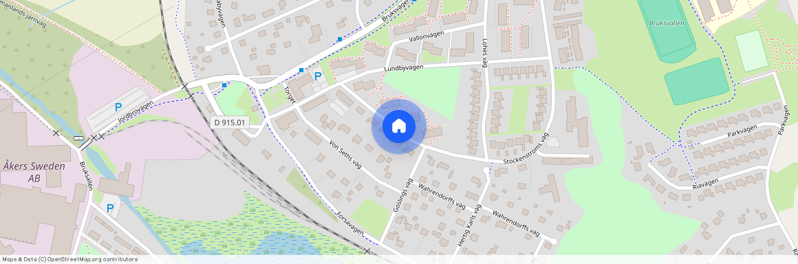 Stockenströms väg, Strängnäs