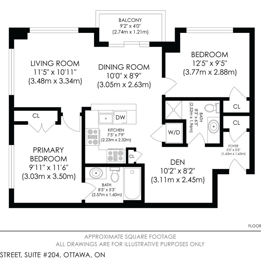 For Lease - 200 Besserer Street Unit# 204, Lower Town - Sandy Hill, Ontario - Photo 1