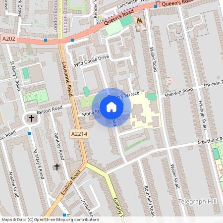 Dennett's Road, Telegraph Hill, SE14