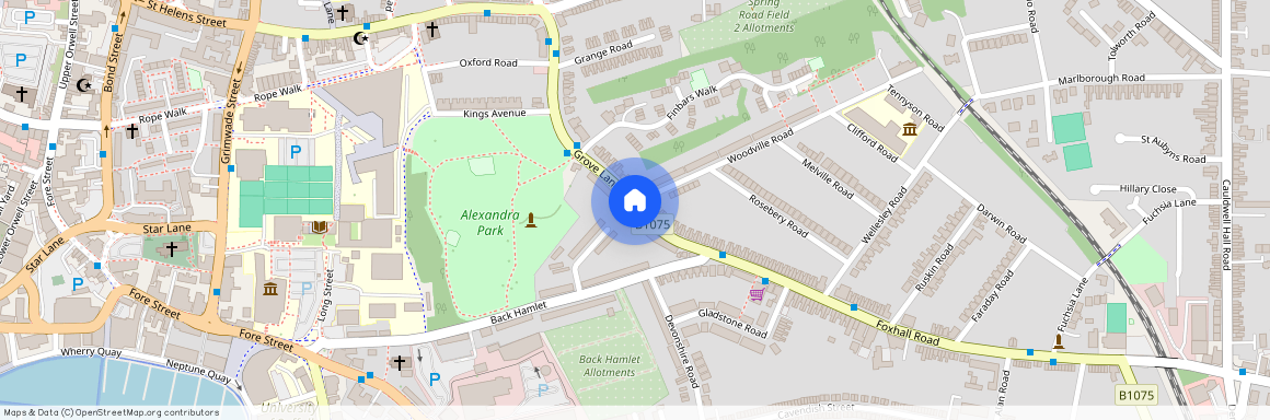 IP4 1NY, Ipswich
