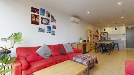 Light-Filled Brunswick East 2-Bedder: Balcony, Car Space, Trams at the Door! - Photo 2