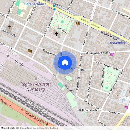 Volprechtstraße 18 Nürnberg Bärenschanze Bayern 90429