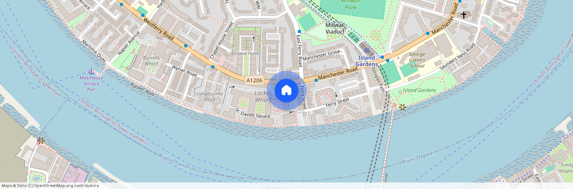 Flat, E14 3WB, London