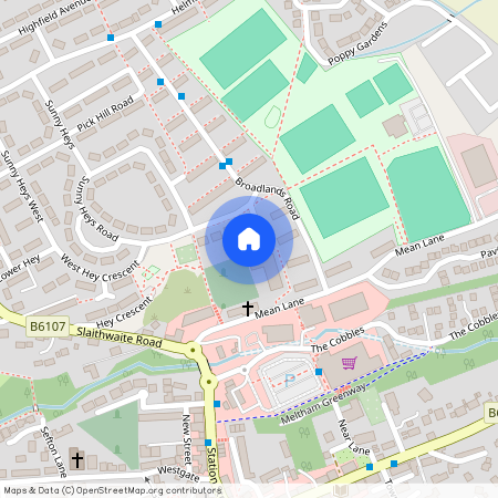 One Bedroom Flat. Scarr Green Close, Meltham, Huddersfield, West Yorkshire, HD9 5PZ