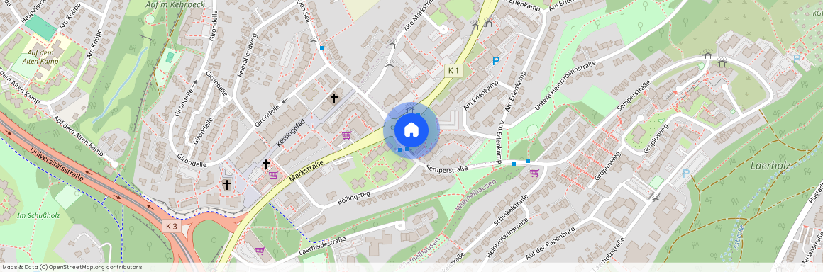 Semperstraße 1, 44801 Bochum