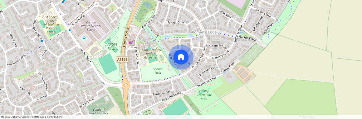HUNTINGDON, Godmanchester, Brudenell