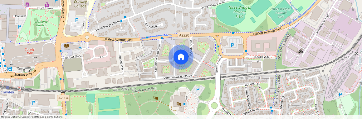 Commonwealth Drive, Crawley, West Sussex. RH10 1AW