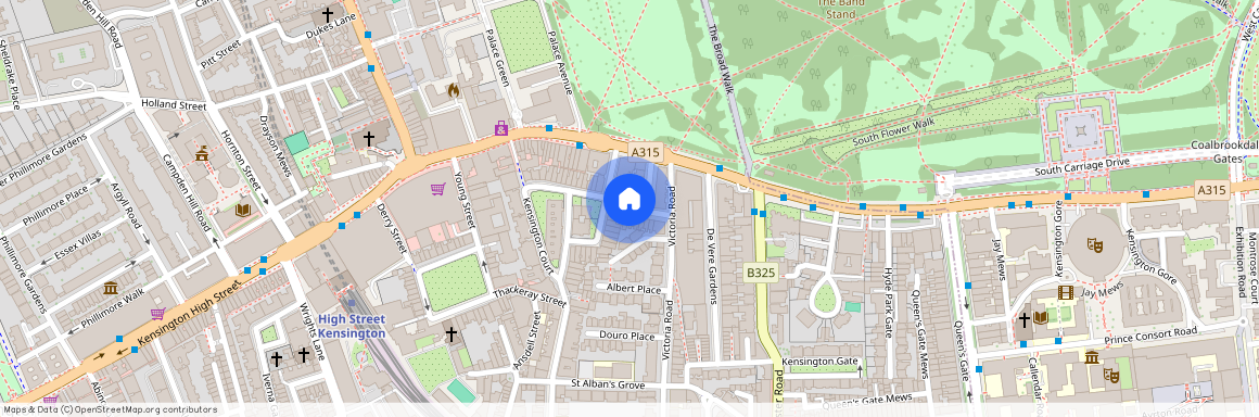 Prince Of Wales Terrace, London, W8