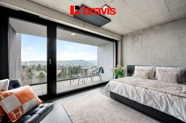 Pronájem 1+kk, Královopolská, Brno: All-in vybavení, wifi, garáž, gym - Photo 1