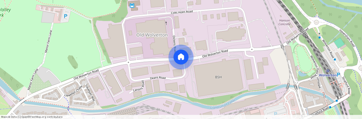 WOLVERTON - A 2 double bedroom penthouse close to station.