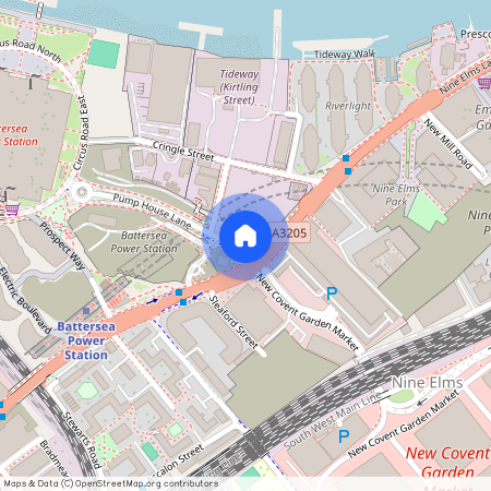 2 bedroom, 2 bathroom to rent in Nine Elms, London P.W £1235