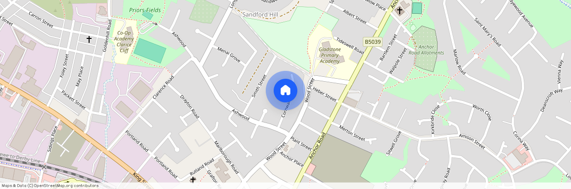 Cornwall Street, Longton, Stoke-on-trent, ST3