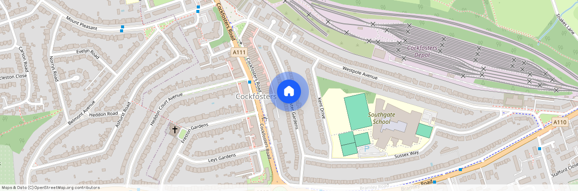 Gloucester Gardens, BARNET