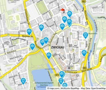 3-Zimmer-Wohnung mit großem BALKON und LAMINAT in Zwickau, zentrums... - Photo 6