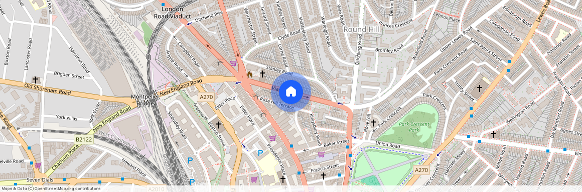 Viaduct Road 19b, BN1 4NB, Brighton