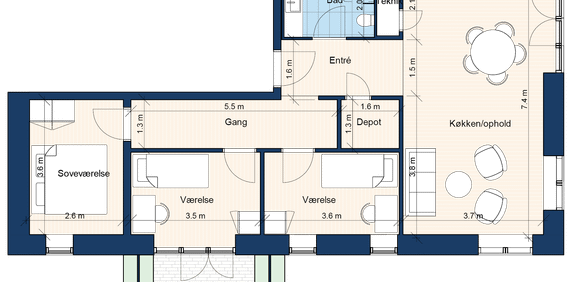 Frederiksbro Torv 10, st. th. - Photo 2