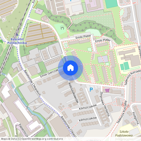 ul. Emilii Gierczak, Koszalin, zachodniopomorskie