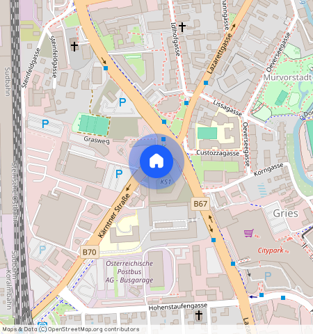 Kärntner Straße ** / B / 2.03, 8020, Graz