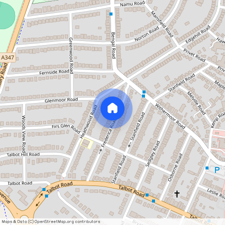 Frederica Road, Winton