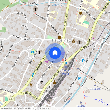 7270, Davos Platz, Bahnhofstrasse Platz, 2a