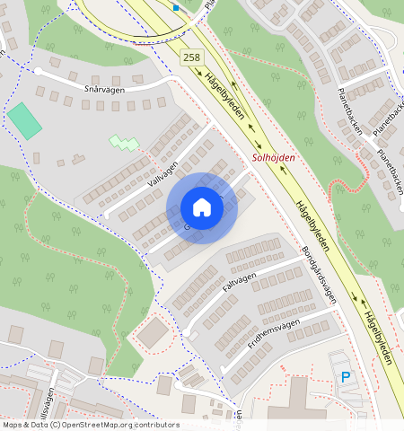 Gärdesvägen, Tumba