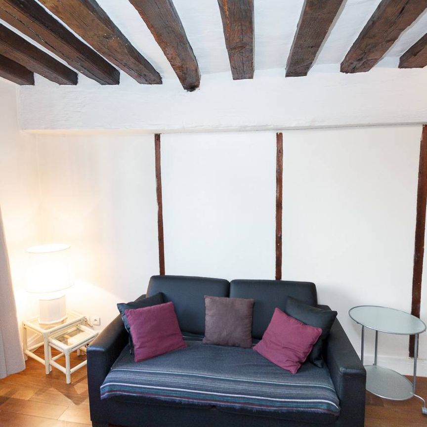 Logement à Paris, Location meublée - Studio T1 - Les Halles, Bourse - Sentier - Montorgueil (PA-3214) - Photo 1