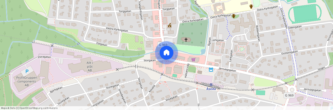 Uppvidinge, Järnvägsgatan, 1, 36070, Åseda