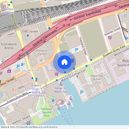 google map, Old Toronto, Old Toronto, Toronto, M5E 1E5