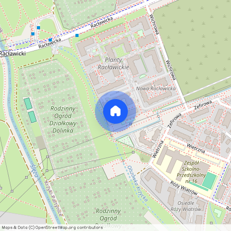 ul. Wichrowa, Krzyki, Krzyki, Wrocław, dolnośląskie