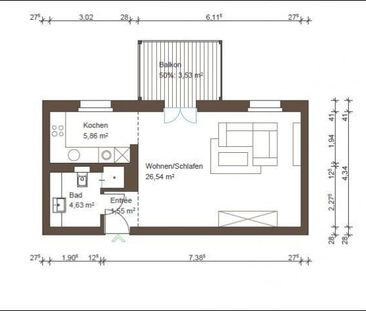 Gemütliches Apartment mit Sonnen-Balkon & EBK in den begehrten Neue... - Photo 3