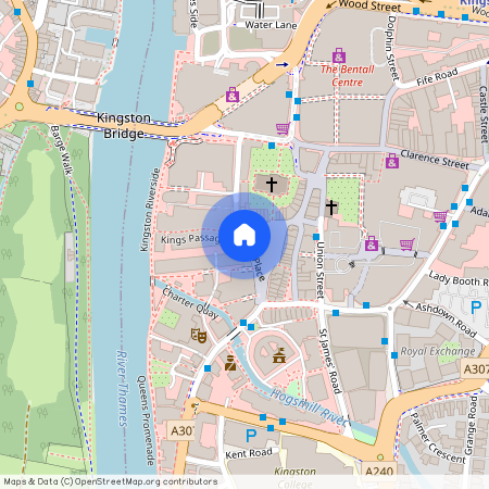 Kingston upon Thames, Market Place, KT1 1HU, Kingston Upon Thames