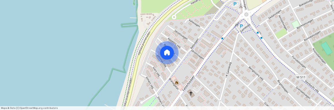 Bäckvägen, Höllviken