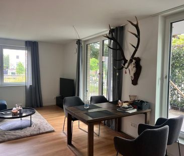 Moderne 3-Zimmer-Neubauwohnung mit Balkon & Top-Ausstattung in Ha - Photo 1