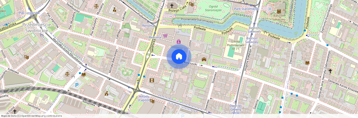 ul. Świdnicka, Przedmieście Świdnickie, Stare Miasto, Wrocław, dolnośląskie