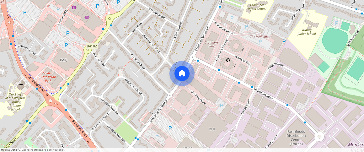 Cranmore Boulevard, Solihull, B90