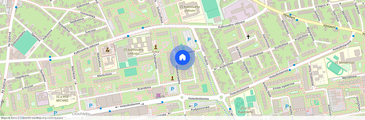 Hněvkovského, Praha 4 - Chodov