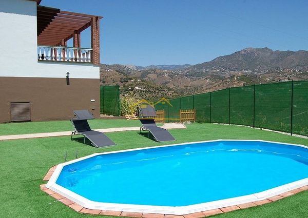 Fantastic Villa with Private Swimming Pool for Long Term Rental in Frigiliana Countryside