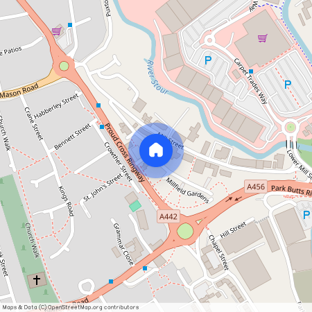 Millfield Gardens, Kidderminster, Worcestershire, DY11