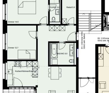 3.5 Zimmer, 92 m², EG - Photo 2