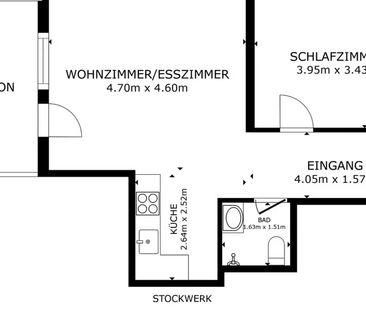 2 Zimmer, 52 m² - Photo 5
