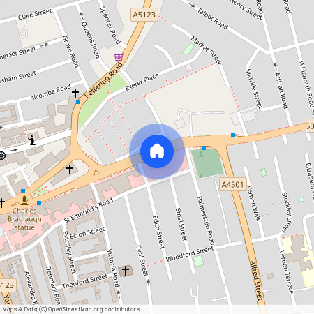 Wellingborough Road, Abington, Northampton, NN1