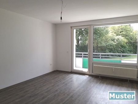 2,5-Zimmer-Erdgeschosswohnung mit Balkon - Foto 2