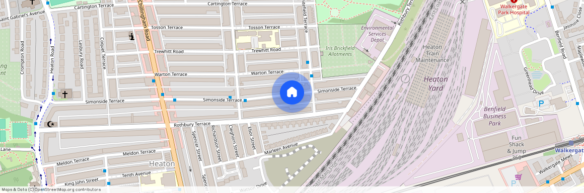 £121.15pppw, Simonside Terrace, Heaton NE6