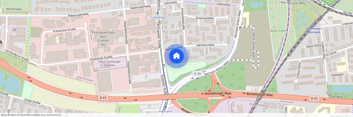 Namibia-Allee 99, 30455 Hannover - Ahlem-Badenstedt-Davenstedt