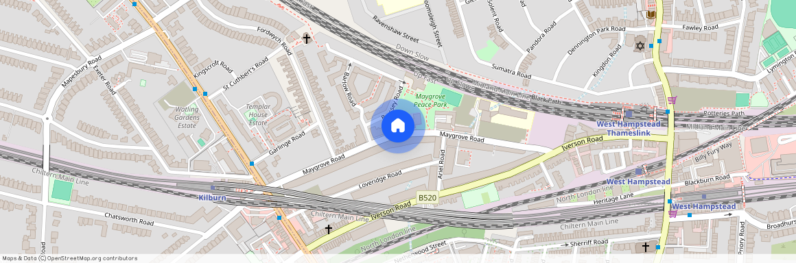 Maygrove Road, West Hampstead, London, NW6